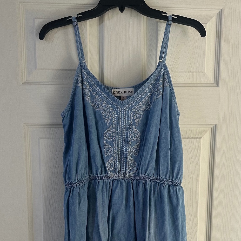 denim dress